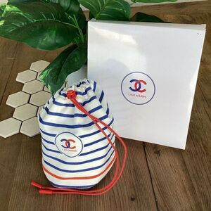 New in Box Chanel L'Air Marin drawstring pouch Bag VIP GWP